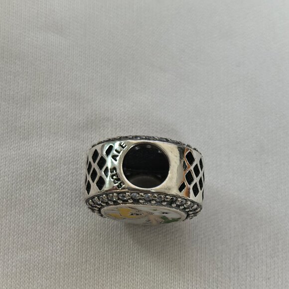 Pandora Disneyland 70th Anniversary Tinkerbell Charm, S925 Silver Jewelry - Picture 4 of 4